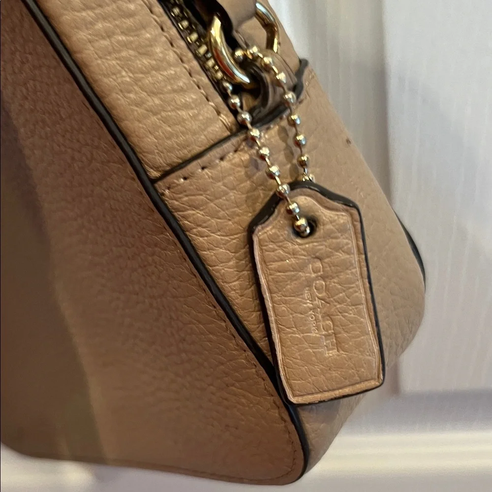 Coach Light Brown Crossbody Bag